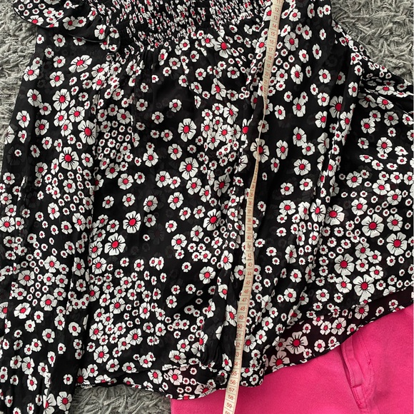 The Kooples Floral Blouse Ruffled Long Sleeve - Picture 10 of 10